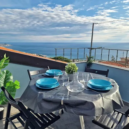 Free Parking - Panoramic Terrace With Sea View 산레모